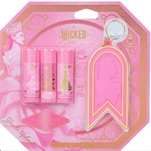 New Wicked 3 Flavored Lip Balm And 1 Keychain Glinda Good Witch
